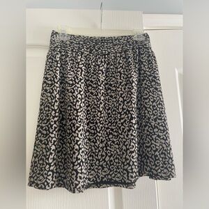 Loft Leopard Print Skirt.  Size 14/ $15